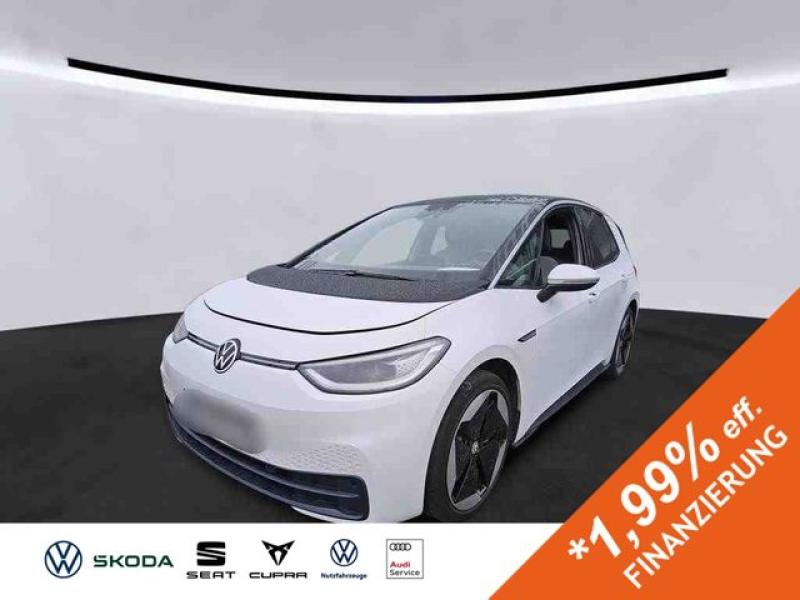 VW  ID.3 PURE PERF. 55 kWh STYLE +IQ.LIGHT +ACC +CAR, Gletscherweiß Metallic