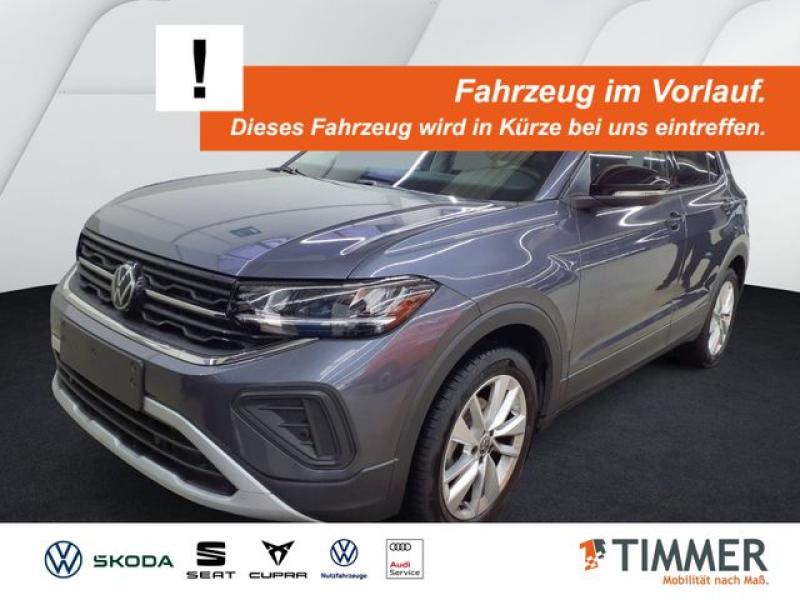 VW  T-Cross 1.0 TSI GOAL +LED +ACC +APP +NAVI +LM +S, Rauchgrau Metallic