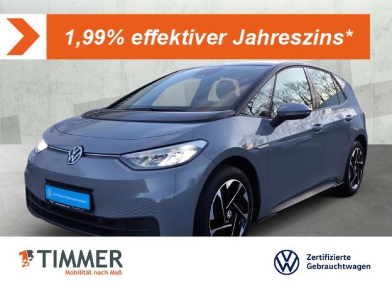 VW  ID.3 PURE PERF. 55 kWh CITY +LED +ACC +CARPLAY +, Mondsteingrau