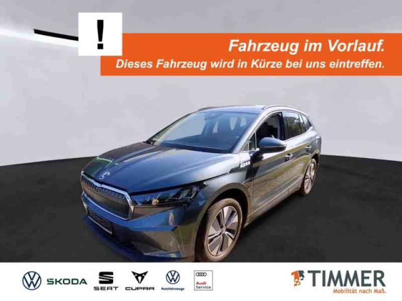 SKODA  Enyaq iV 60 LOFT +LED +RKAM +NAVI +SHZ +19" +APP, Quarz Grau Metallic