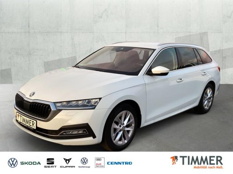 SKODA  Octavia Combi 2.0 TDI DSG STYLE *AHK *HuD *LED *, Moon Weiss Metallic