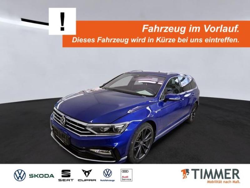 VW  Passat Variant 2.0 TDI DSG R-LINE +H&K +PANO +AH, Lapiz Blue Metallic