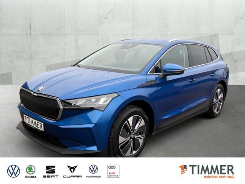 SKODA  Enyaq iV 60 LOFT +RKAM +NAVI +SHZ +19" +CARPLAY, Race Blau Metallic