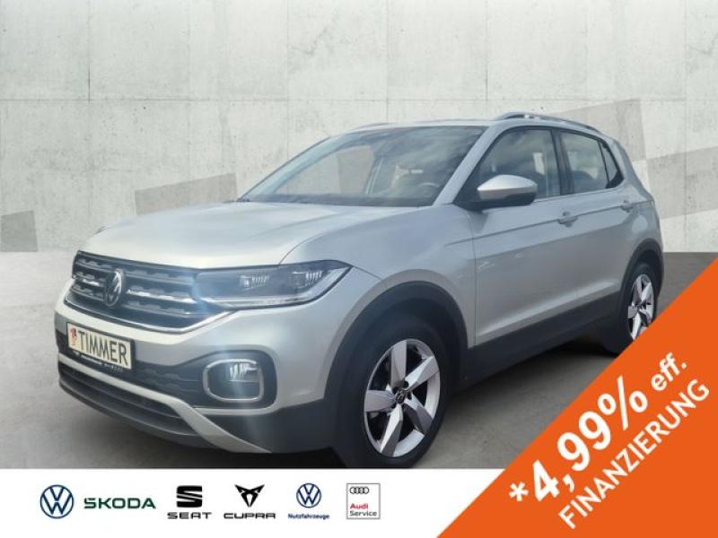 VW  T-Cross 1.0 TSI STYLE *LED *SITZHZ *PDC *LM *, Reflexsilber Metallic