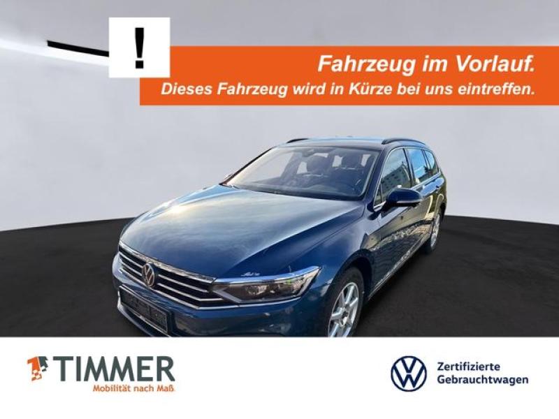 VW  Passat Variant 2.0 TDI BUSINESS +AHK +IQ.LIGHT +, Aquamarinblau Metallic