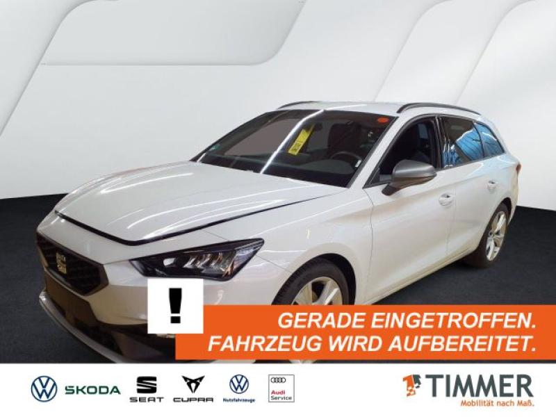 SEAT  Leon SP FR 1.5eTSI 110kW (150PS)*DSG*ACC*RFK*SHZ, Glacial Weiß Metallic