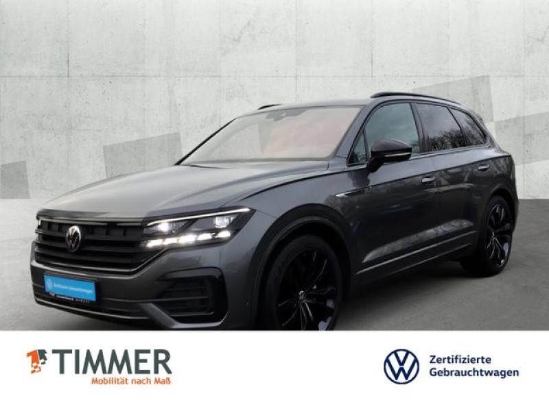 VW  Touareg 3.0 TDI V6 4M R-LINE BLACK +AHK +DYNAUDI, Siliziumgrau Metallic