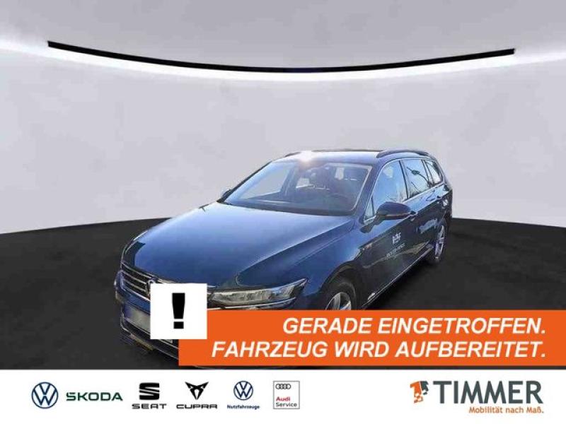 VW  Passat Variant 2.0 TDI DSG BUSINESS +AHK +LED +R, Aquamarinblau Metalic