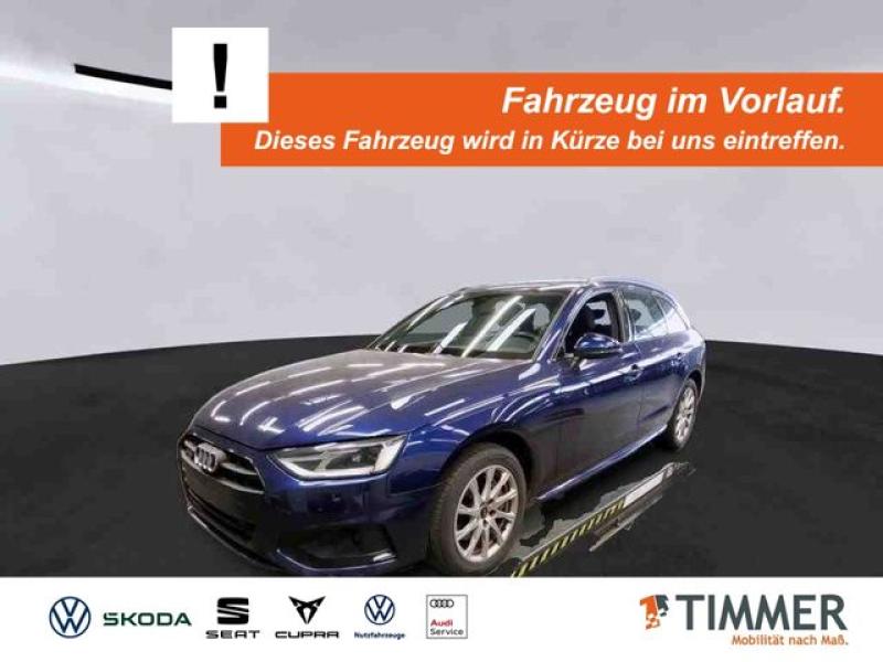 AUDI  A4 Avant 40 TDI S tronic QUATTRO ADVANCED +AHK +, Navarrablau Metallic