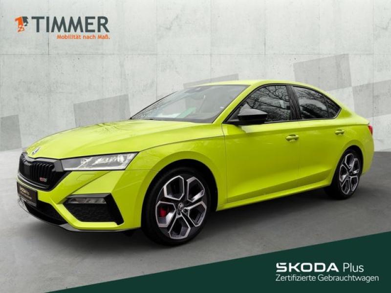 SKODA  Octavia 2.0 TSI RS *CHALLENGE*NAVI*AHK*CANTON*TR, Mamba grün
