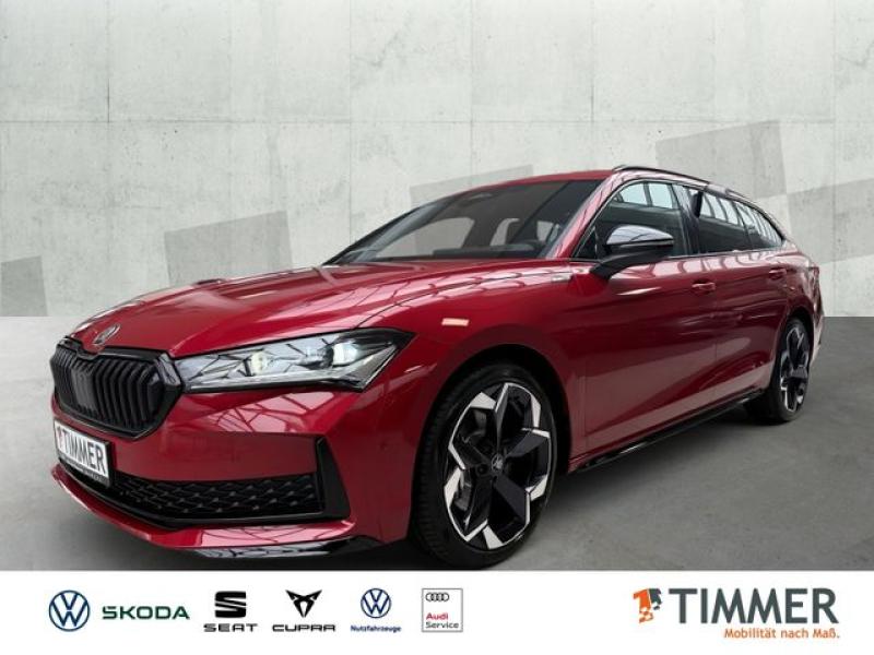 SKODA  Superb Combi 2.0 TDI DSG 4x4 Sportline *CANTON*P, Carmine Rot Metallic