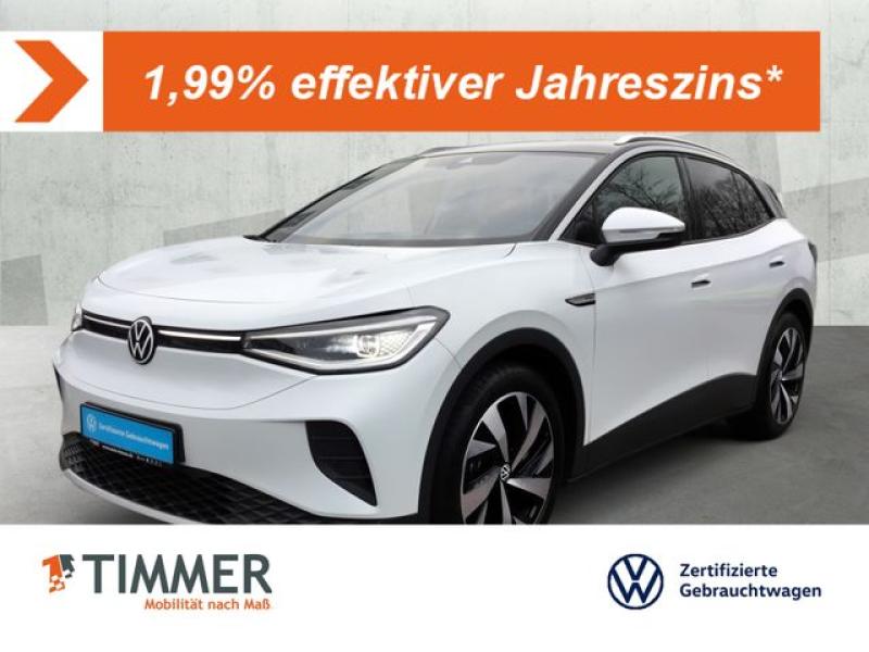 VW  ID.4 PRO PERF. 82 kWh +WÄPU +AHK +20" +CARPLAY +, Gletscherweiß Metallic