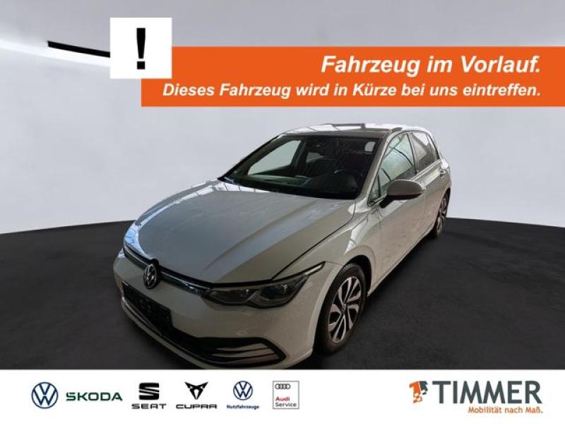 VW  Golf VIII 1.5 TSI ACTIVE +AHK +LED +RKAM +ACC +A, Pure White