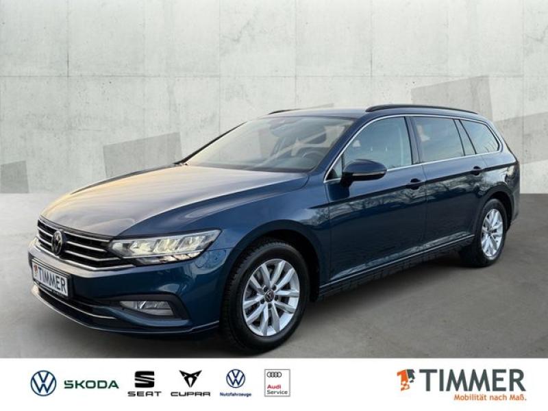 VW  Passat Variant 1.5 TSI DSG BUSINESS +AHK +LED +A, Aquamarinblau Metallic