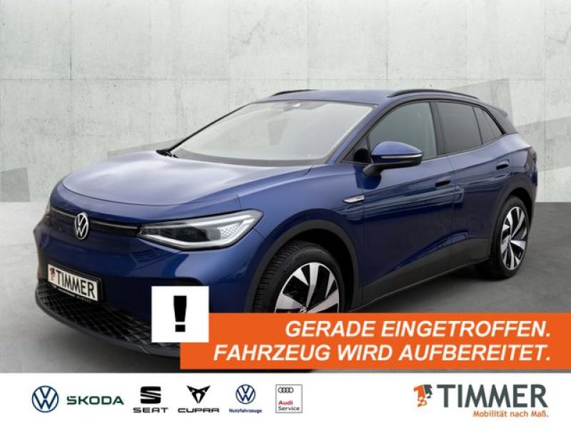 VW  ID.4 PRO PERF. 82 kWh +WÄPU +AHK +CARPLAY +20" +, Blue Dusk Metallic