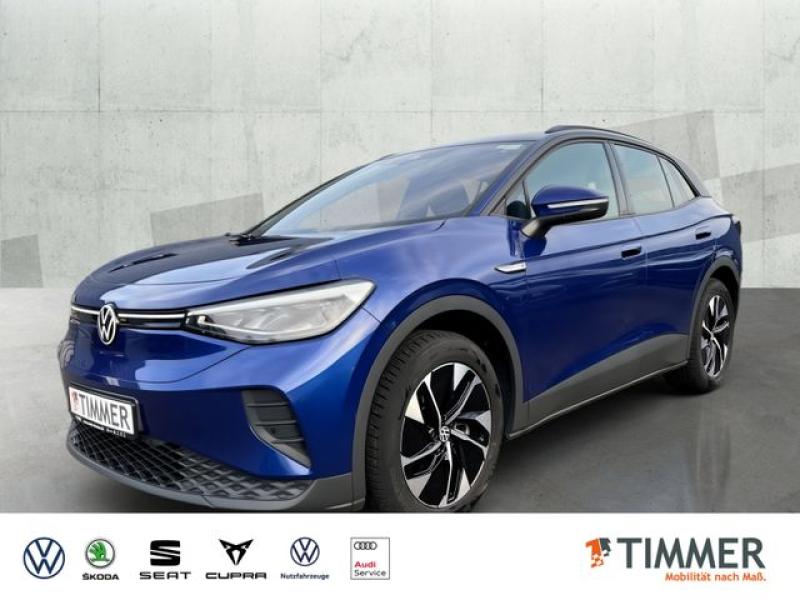 VW  ID.4 PRO PERF. 82 kWh +WÄPU +AHK +CARPLAY +19" +, Blue Dusk Metallic