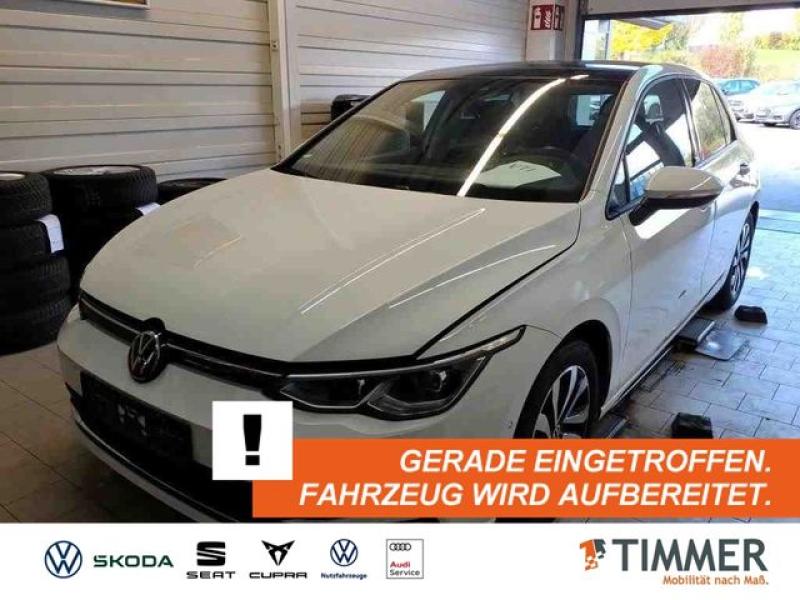 VW  Golf VIII 2.0 TDI DSG ACTIVE +AHK +PANO +HuD +IQ, Pure White