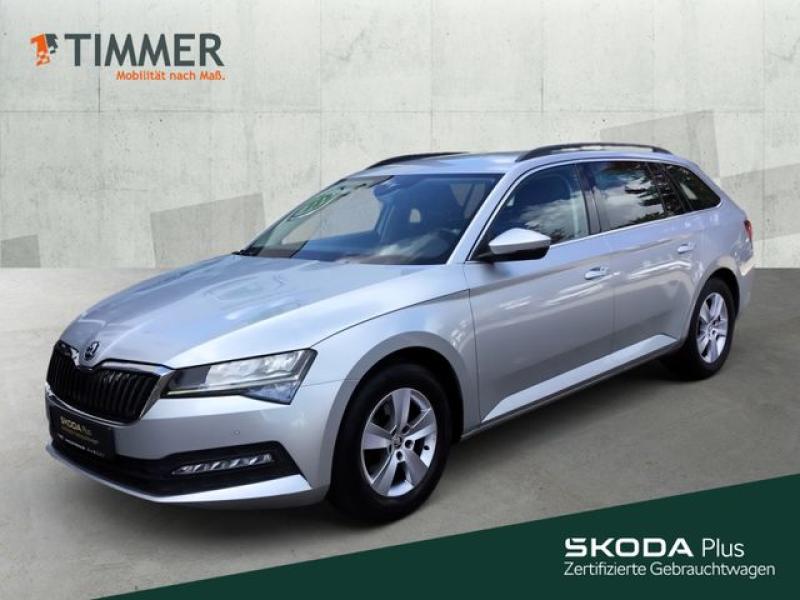 SKODA  Superb Combi 2.0 TDI DSG Ambition *AHK *LED *VIR, Brilliant-Silber Metallic