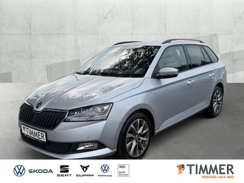 SKODA  Fabia Combi 1.0 TSI CLEVER *RKAM *NAVI *SHZ *DAB, Brilliant-Silber Metallic