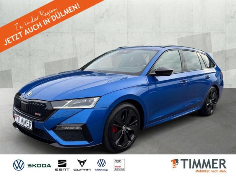 SKODA  Octavia Combi 2.0 TDI DSG RS *AHK *MATRIX *ACC *, Race Blau Metallic