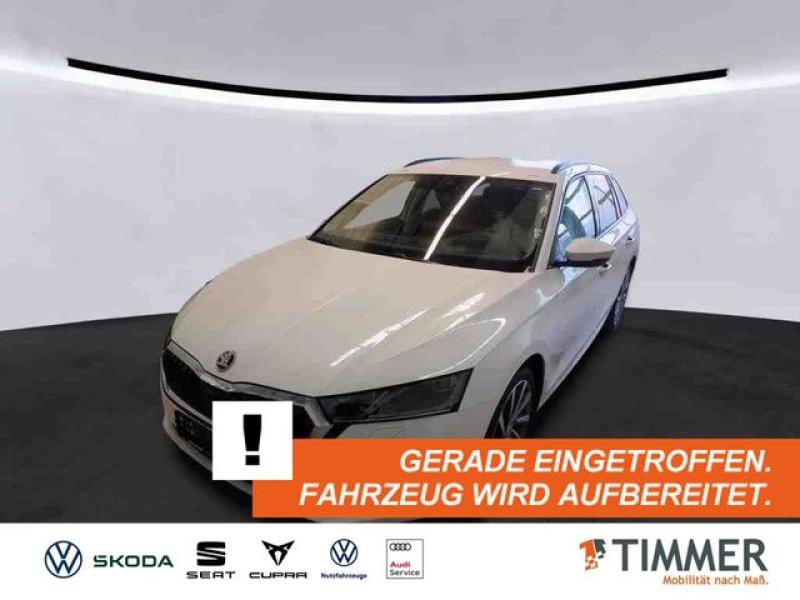 SKODA  Octavia Combi 2.0 TDI DSG STYLE +AHK +MATRIX +AC, Candy Weiss