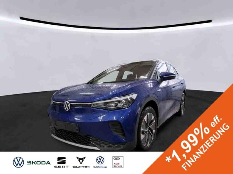 VW  ID.4 PRO PERF. 82 kWh +AHK +WÄPU +CARPLAY +19" +, Blue Dusk Metallic
