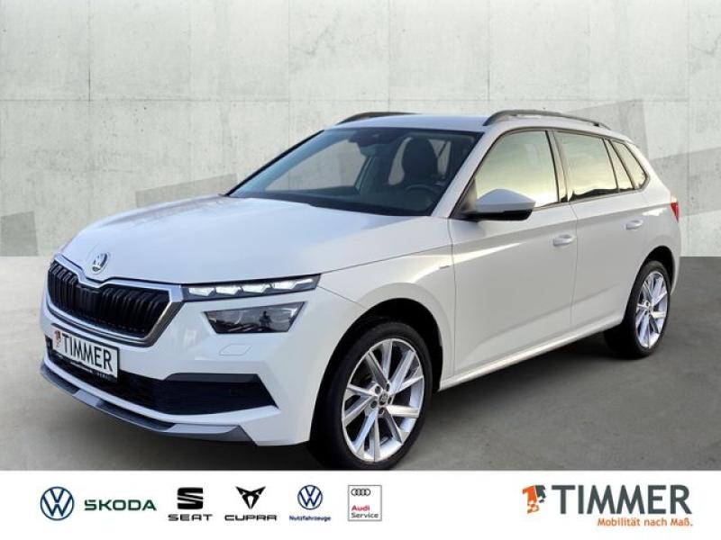 SKODA  Kamiq 1.5 TSI Clever *AHK*RFK*Business*, candy-weiss