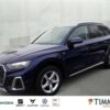 AUDI  Q5 40 TDI S-LINE QUATTRO +AHK +LED +VIRTUAL +TEM, Navarrablau Metallic