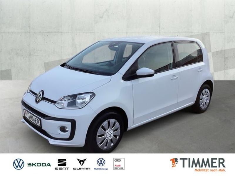 VW  up! 1.0 MOVE! +4-TÜR +RKAM +SHZ +TEMPO +DAB+ +KL, Pure White