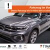 VW  T-Roc 1.5 TSI DSG R-LINE +AHK +LED +RKAM +ACC +A, Indiumgrau Metallic Schwarz