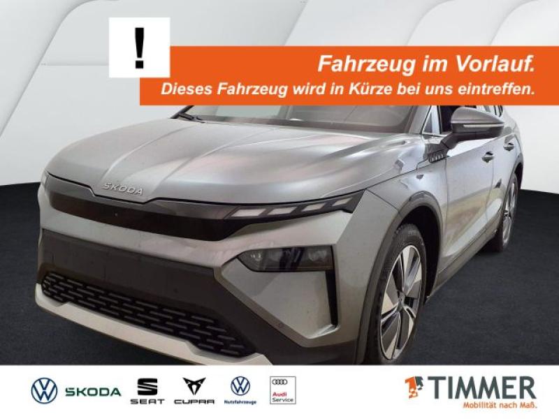 SKODA  Elroq 85kWh LOFT +WÄPU +AHK +MATRIX +360° +"19 H, Graphite-Grau Metallic