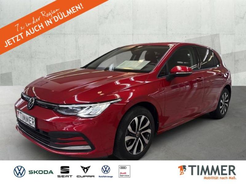 VW  Golf VIII 1.5 TSI ACTIVE +LED +ACC +VIRTUAL +NAV, Kings Red Metallic