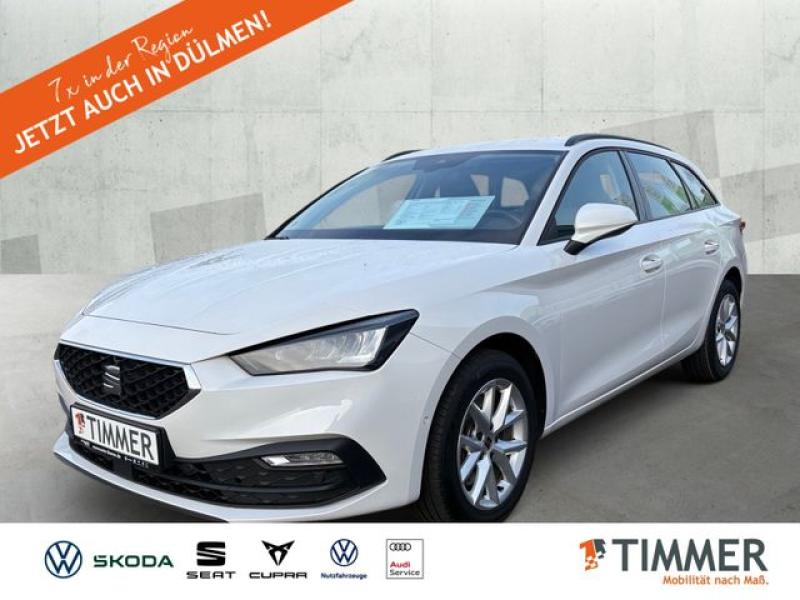 SEAT  Leon SP 2.0 TDI DSG STYLE +LED +NAVI +SHZ +ALU +, Candy Weiss