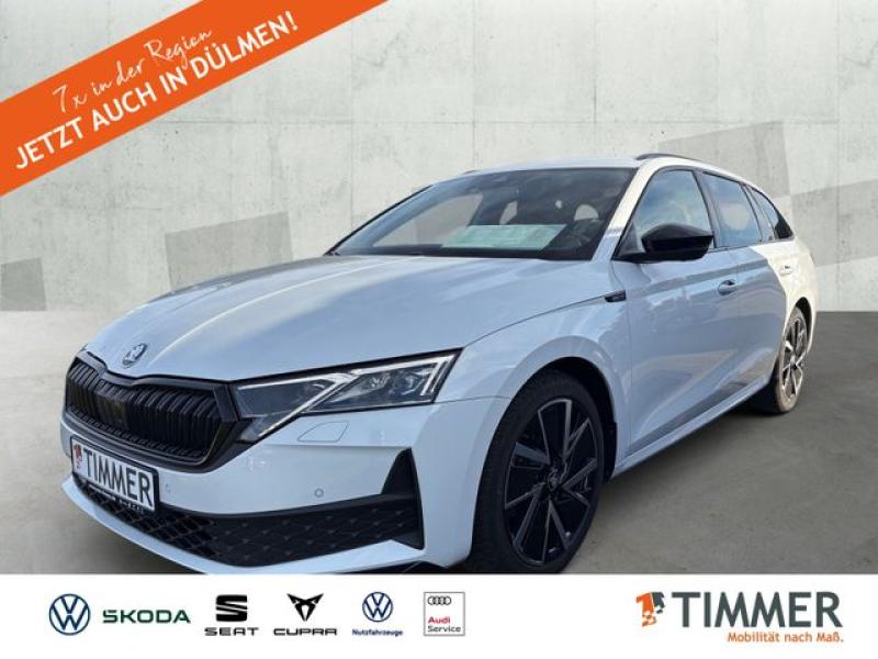 SKODA  Octavia Combi 1.5 eTSI DSG SPORTLINE *360° *HuD, Moon Weiss Metallic