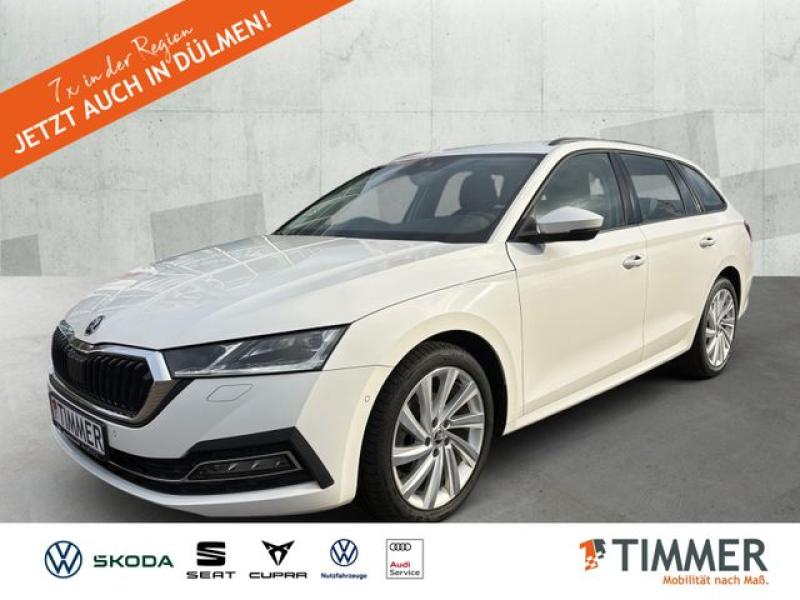 SKODA  Octavia Combi 2.0 TDI DSG STYLE *CANTON *MATRIX, Candy Weiss