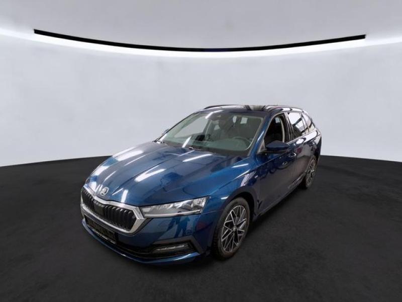 SKODA  Octavia Combi 1.5 eTSI DSG CLEVER +AHK +LED +RKA, Lava Blau Metallic