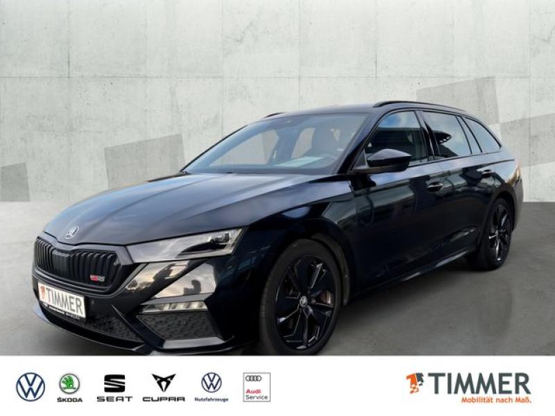 SKODA  Octavia Combi RS 2.0 TDI DSG *AHK *MATRIX *ACC *, Schwarz Magic Perleffekt