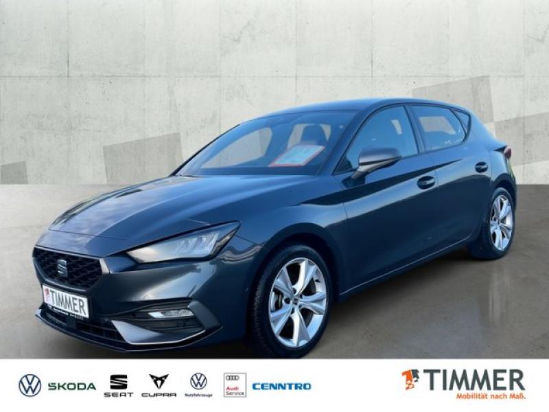 SEAT  Leon FR 1.5eTSI 110kW (150PS)*DSG*SHZ*GJR*RFK*AC, Magnetic Grau Metallic