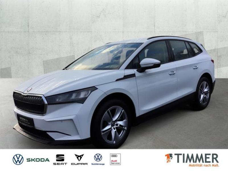 SKODA  Enyaq iV 50 55 kWh *LED*TEMPOMAT*, Moon-Weiss Metallic