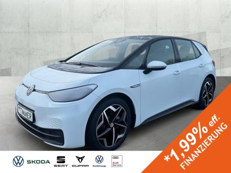 VW  ID.3 PRO PERF. 62 kWh LIFE +LED +ACC +CARPLAY +1, Gletscherweiß Metallic