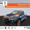 SKODA  Karoq 1.6 TDI DSG DRIVE +AHK +RKAM +LED +NAVI +L, Lava-Blau Metallic