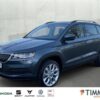 SKODA  Karoq 2.0 TDI STYLE +TEMPO +NAVI +LM +SHZ +CLIMA, Quarz-Grau Metallic
