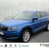 SKODA  Kodiaq 1.5 TSI DSG STYLE +AHK +LED +RKAM +NAVI +, Race Blau Metallic