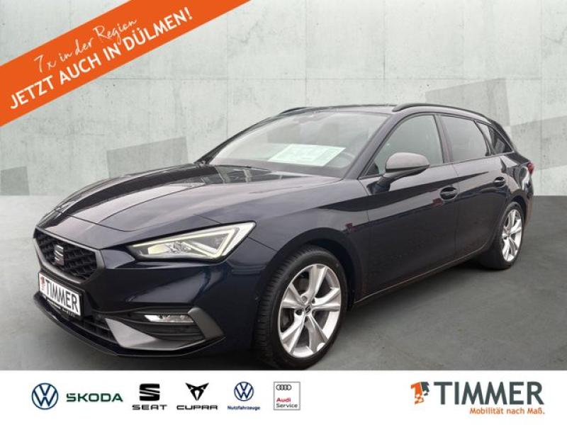 SEAT  Leon SP 1.5 eTSI DSG FR *LED *ACC *RKAM *NAVI *S, Asphaltblau