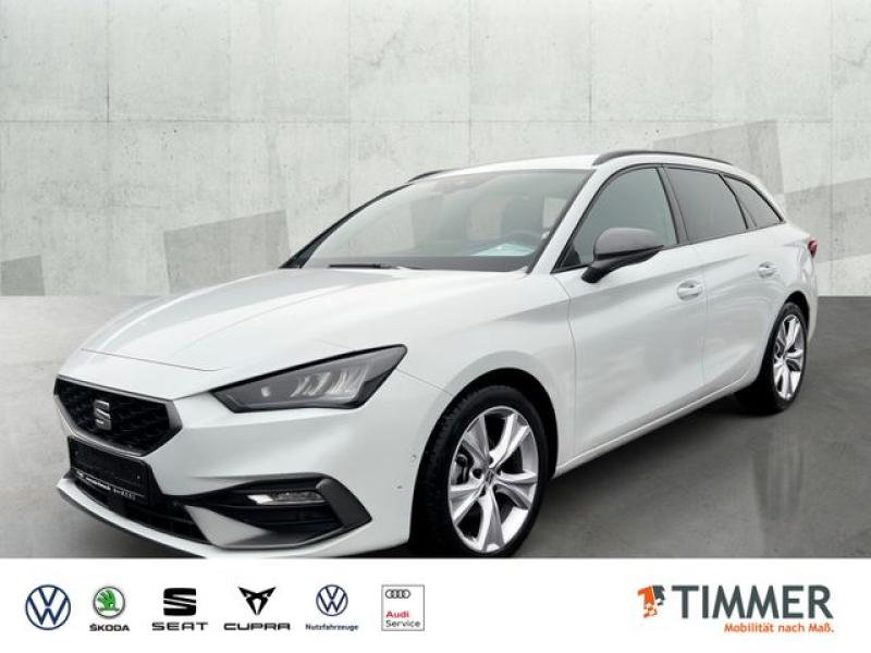 SEAT  Leon SP FR 1.5eTSI 110kW (150PS)*DSG*ACC*RFK*SHZ, Glacial Weiß Metallic