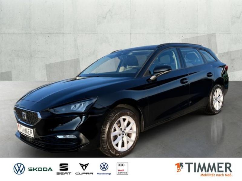 SEAT  Leon SP 1.5 TSI STYLE +AHK +LED +CARPLAY +SHZ +A, Mitternachtsschwarz