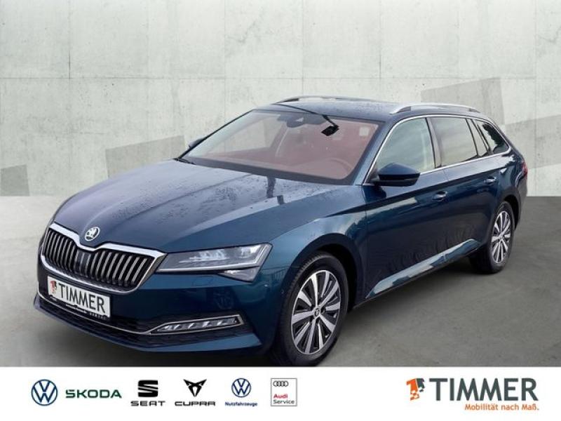 SKODA  Superb Combi 2,0 TDI DSG Style Columbus*360°KAM*, Lava-Blau met.