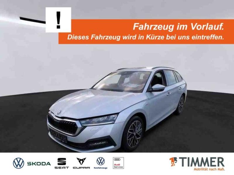 SKODA  Octavia Combi 2.0 TDI DSG CLEVER +AHK +LED +ACC, Brilliant Silber Metallic