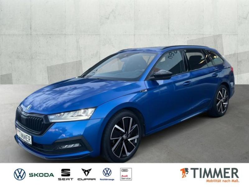 SKODA  Octavia Combi 2.0 TDI DSG SPORTLINE +CANTON +PAN, Race Blau Metallic