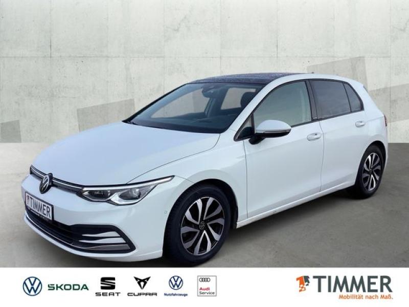 VW  Golf VIII 2.0 TDI DSG ACTIVE +AHK +PANO +HuD +IQ, Pure White